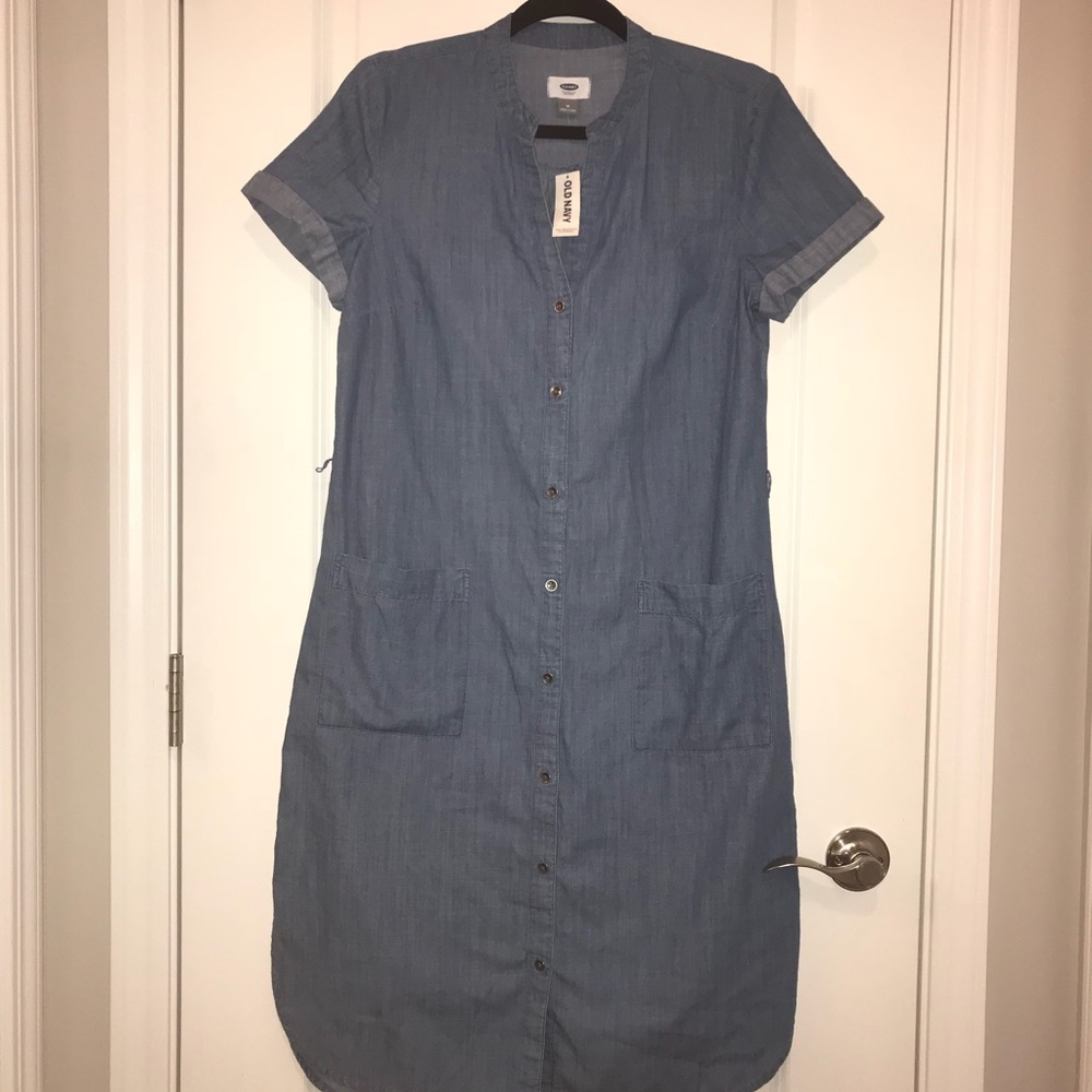 NWT Light Denim Old Navy Dress